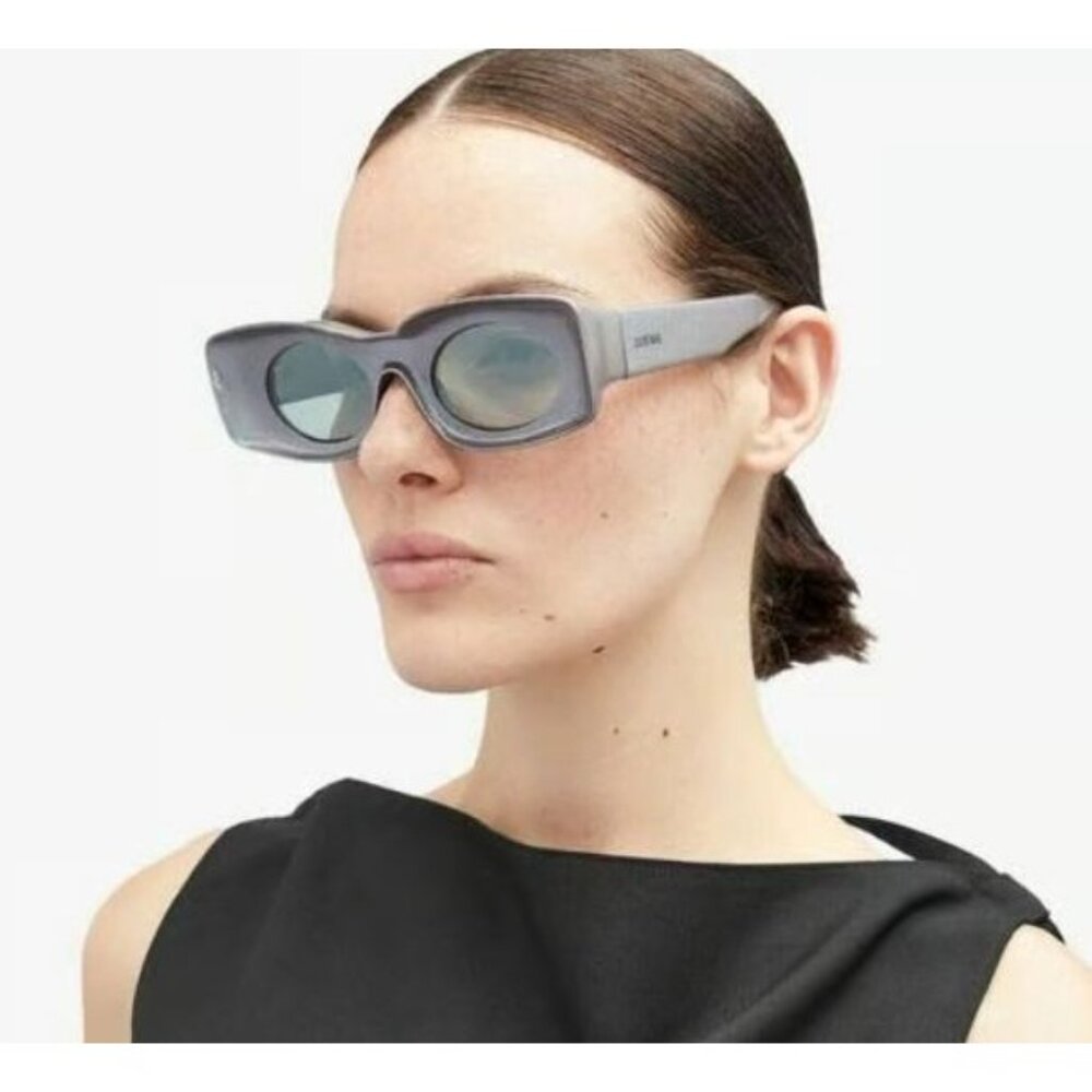 NEW LOEWE GREY UNISEX SUNGLASSES LOEWE LW40033I 05X